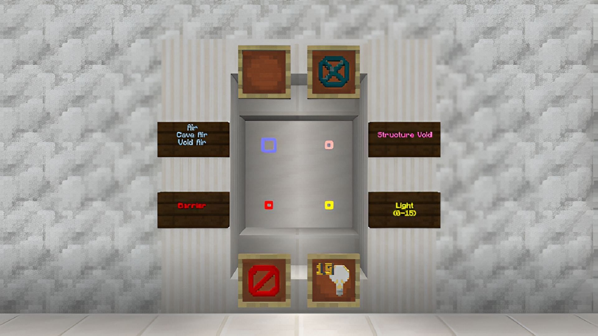 Air is the oldest block in the game's history, and players don't typically even notice it (Image via Mojang)